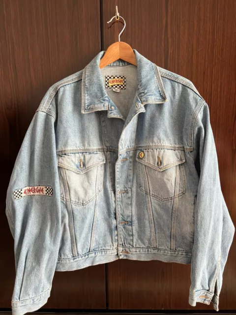 GIUBBINO JEANS ENERGIE Vintage Rare Taglia XL EUR 60 00 PicClick IT