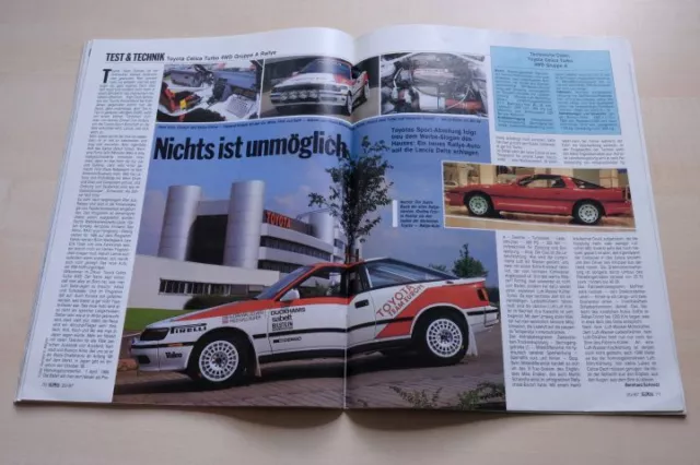 Rallye Racing 2300) Toyota Celica Turbo 4WD Gruppe A Rallye mit 265PS in einer s