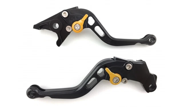 HAONEL Leve Freno E Frizione Corte In Alluminio CNC | Pieghevoli | Compatibili Con Suzuki RM85 (2002-2019), RM125/RM250 (2001-2008) - 2