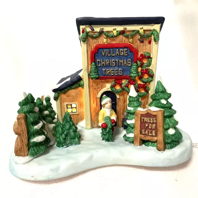 VTG 1997 DICKENS COLLECTIBLE Towne Series Porcelain Village Christmas