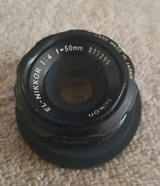 Nikon EL-NIKKOR 50mm 1:4 f=50mm Enlarging Lens