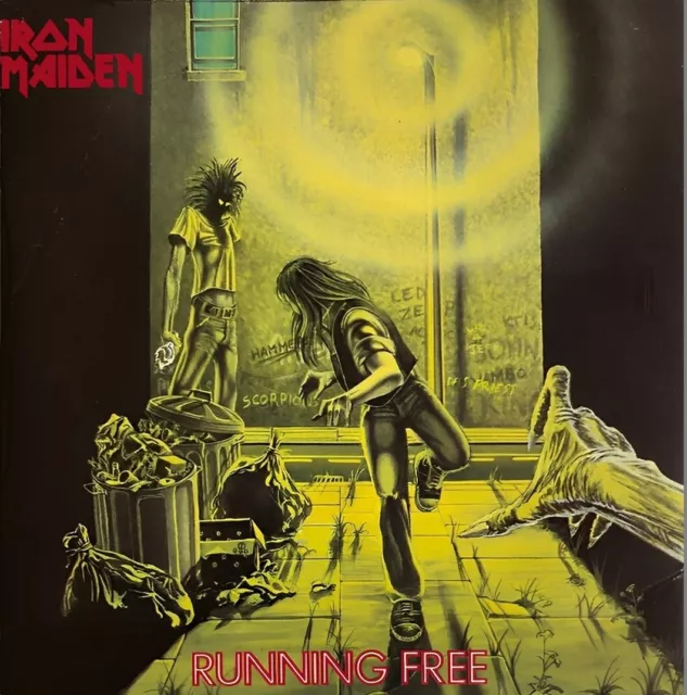 Iron Maiden Running Free (Uk Sleeve Only Reprint)