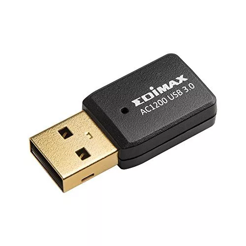 Edimax Wi-Fi 5 80211Ac Mini Ac1200 Dual-Band Mu-Mimo Adapter For Pc, Wireless Ac
