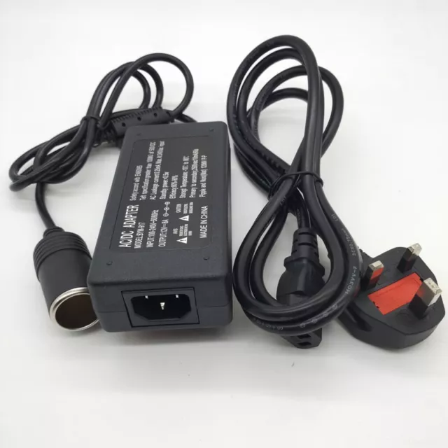 AC Power to DC 12V 8A 96W Car Auto Cigarette Lighter Converter Adapter US Plug