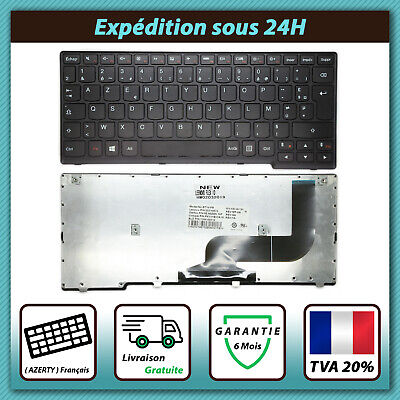 B & S Clavier Français AZERTY NOIR pour LENOVO IDEAPAD S215T touch ST1V-FR 25210873 
