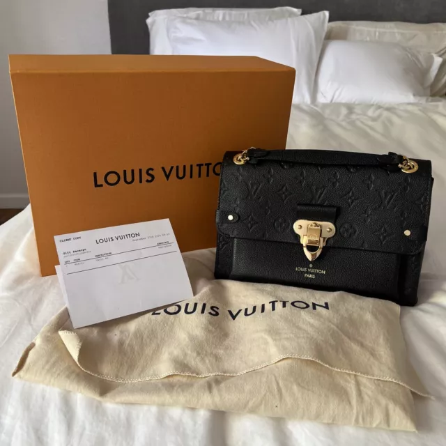Louis Vuitton Vavin Black Leather ref.572456 - Joli Closet
