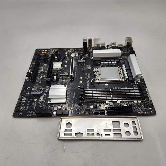 ASROCK Z690C/D5 ATX Motherboard Intel LGA1700 DDR5 NOT WORKING 9.95
