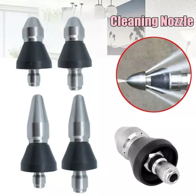 Sewer Cleaning Tool High-pressure Nozzle High-pressure Sewer Pipe Cleaner*
