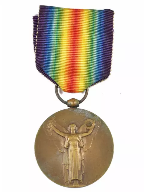 World War One Franc French Inter Allied Victory Campaign Medal