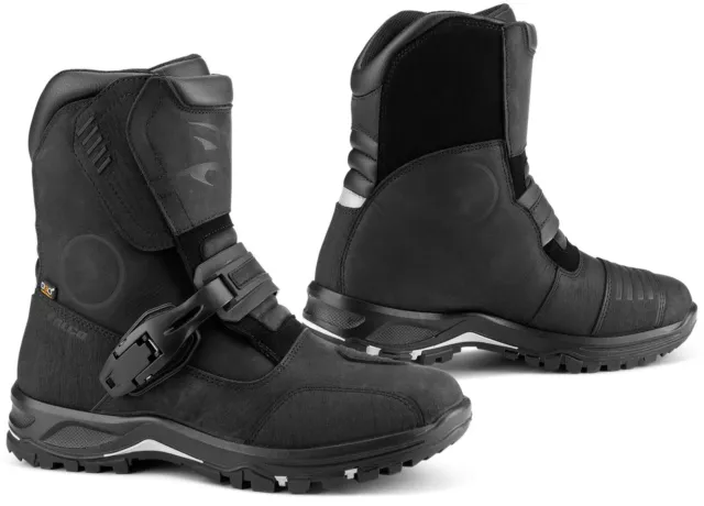 Falco Motorrad Stiefel Gr. 45 Marshall Enduro Touring wasserdicht schwarz