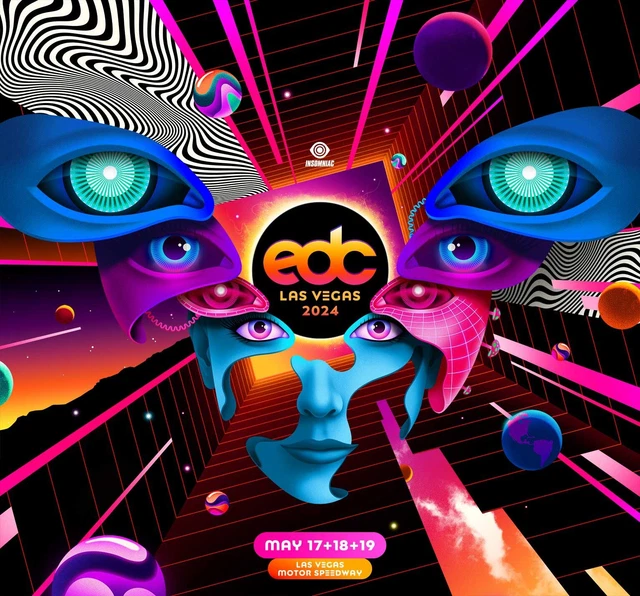 3DAY VIP TICKETS EDC Las Vegas Electric Daisy Carnival 2024