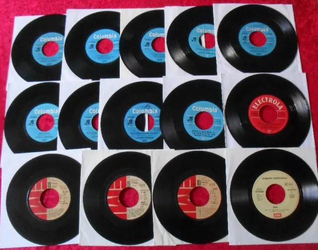 14 Singles 7" Sammlung HOWARD CARPENDALE - Schallplatten Vinyl Single