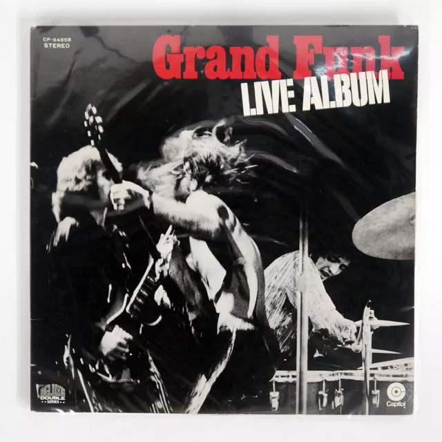Grand Funk Railroad Live Album Capitol Cp9485B Japan Vinyl 2Lp