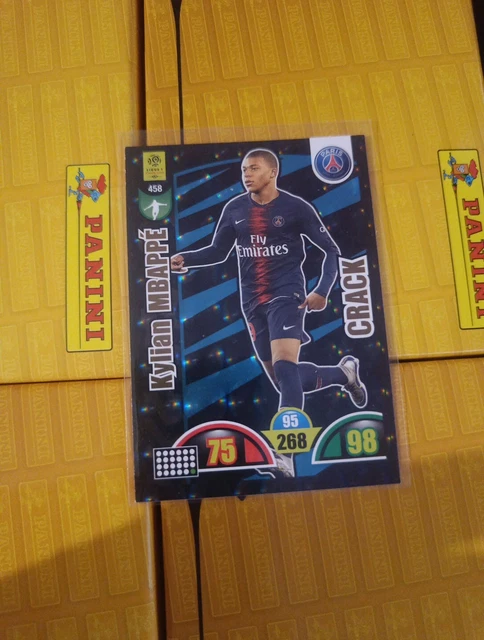 Carte Officielle PSG - Kylian Mbappé - Saison 2018-2019 - Inter Milan ?