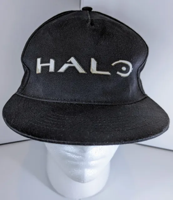 Halo Microsoft Xbox 343 Industries Licensed Baseball Cap, Black with clasp back