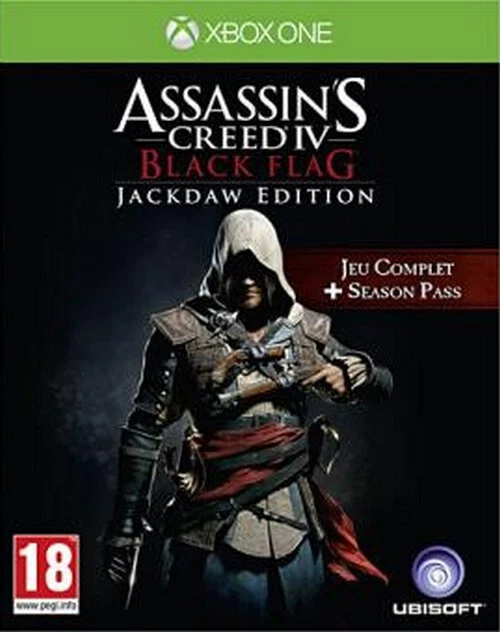Jeu Xbox One - Assassin's Creed IV: Black Flag - Jackdaw Ed. - Complet - PAL FR
