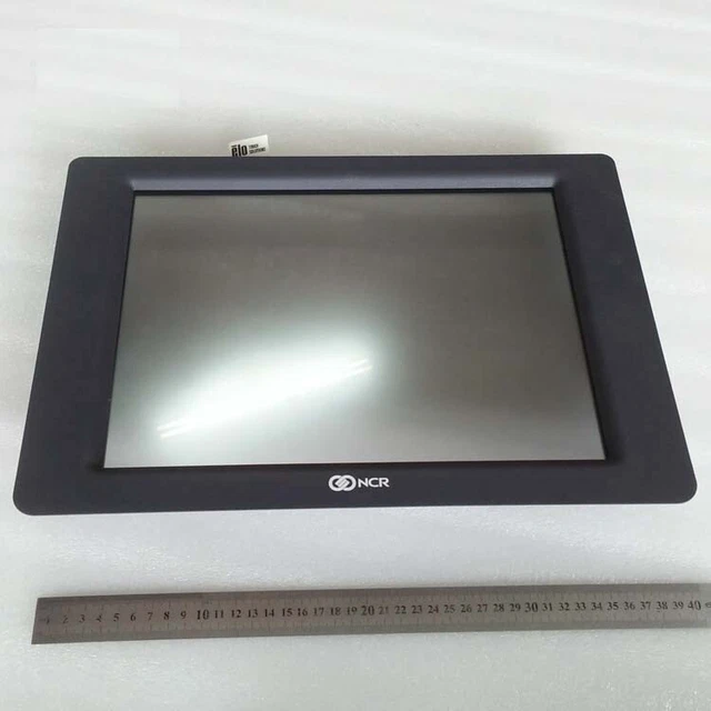 NCR 15 Inch LCD Display Monitor Touch Screen ATM Machine Parts 445-0735827
