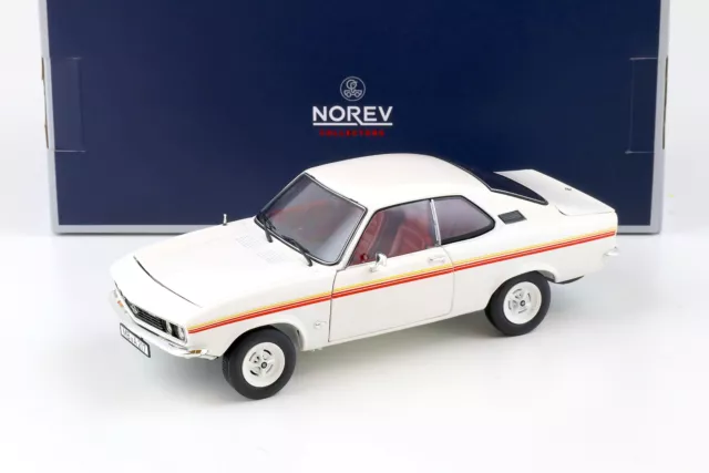 1:18 NOREV Opel Manta A Coupè " Swinger " 1975 Bianco