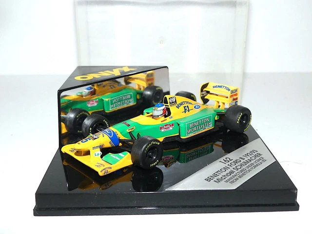 BENETTON FORD B192 GP DE SPA 1992 M. SCHUMACHER MINICHAMPS 1:43
