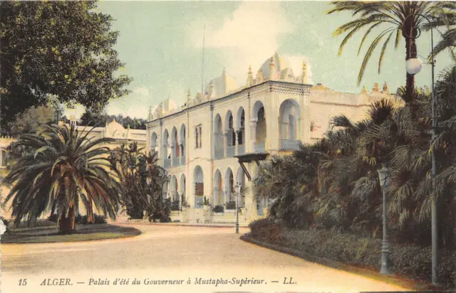 Alger Algeria Palais Governor A Mustapha - Superieur Africa Postcard