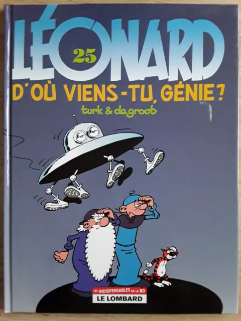 Bd-Leonard-D'ou Viens Tu Genie ?-N°25-De Groot & Turk-2007-Le Lombard