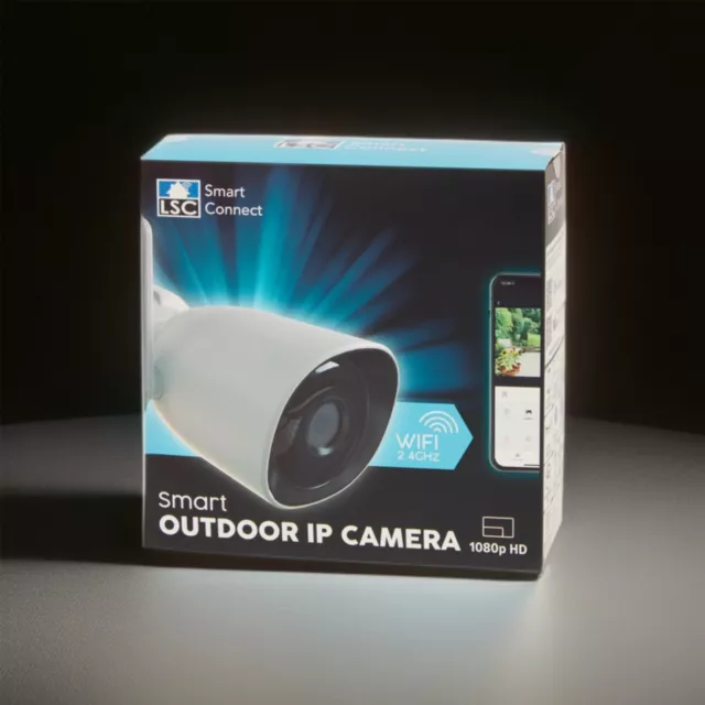 Überwachungskamera Smart Connect Outdoor HD mit Sprecheinrichtung und Nachtsicht