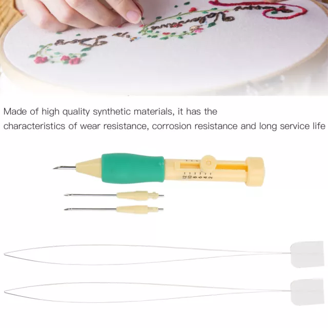 DIY Punch Needle Portable Practical DIY Craft Embroidery Tools For Beginnner ✿