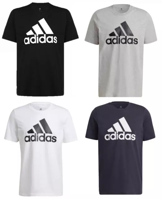 Adidas T-Shirt Essesntials Herren Hemd Baumwolle Fußball Freizeit Sport S-XL