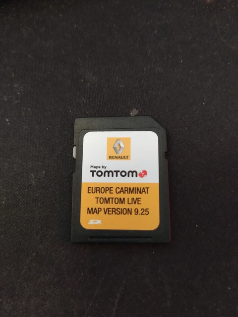 Carte SD Navigation GPS Europe 2023-11.05 Compatible Renault TomTom Live