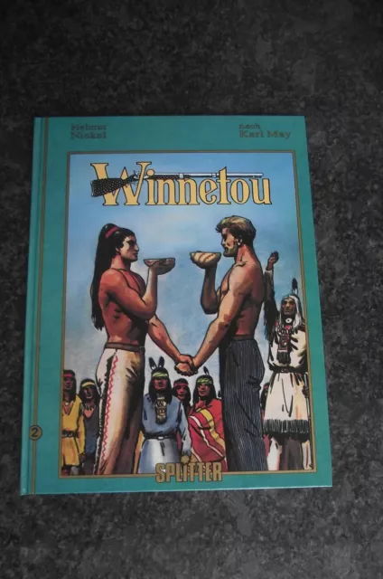 Winnetou 2 - von Helmut Nickel als Hard Cover - Splitter Comic