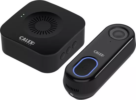 CALEX Smart Video Trklingel mit Kamera, Zwei-Wege-Audio, 1080P HD-Video, App-Ben