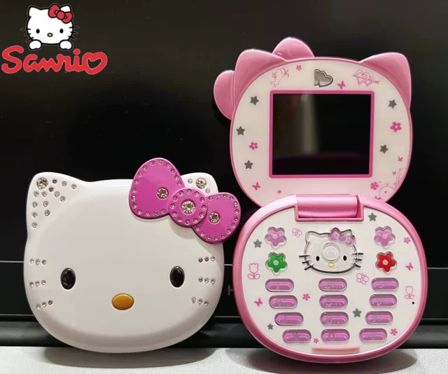 HELLO KITTY CDMAONE Pink Vintage Flip Phone KDDI Japan 2001