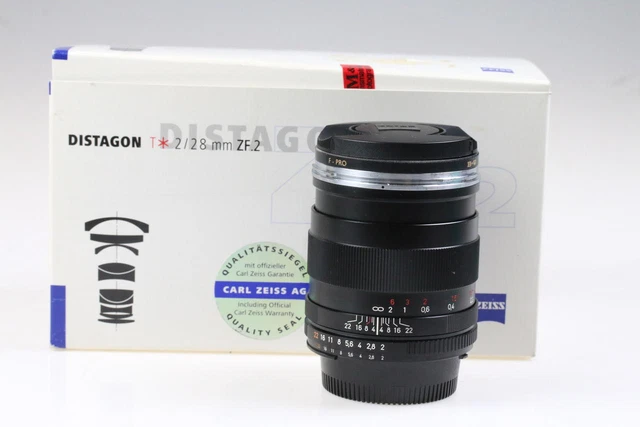 ZEISS Distagon T* 28mm f/2,0 ZF.2 für Nikon F - SNr: 15814148