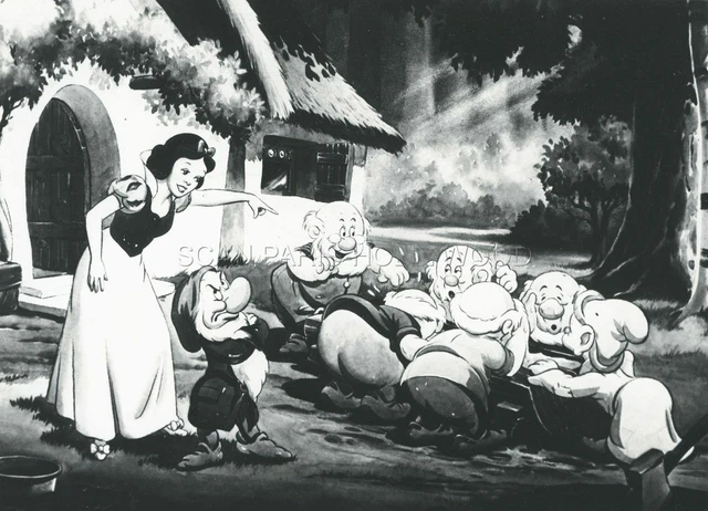 WALT DISNEY SNOW White And The Seven Dwarfs 1937 Vintage Photo #11 ...