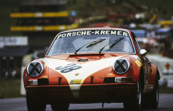 Erwin Kremer Rudi Lins, Porsche 911 S Osterreichring 1971 Old Photo 3