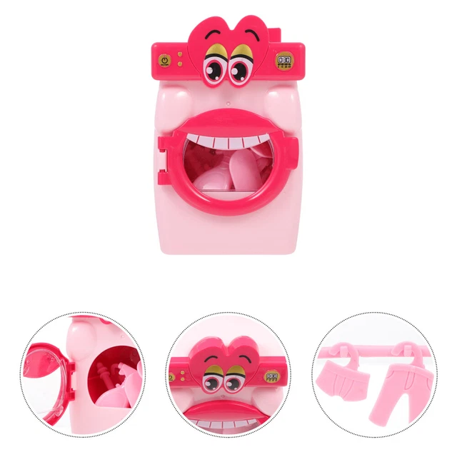1 set imitation laveuse ornement drôle enfants lave-linge jouir