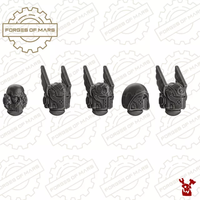 Marines - Dark Legion - Helmets - Aeternum Knights Mixed (x11) 2