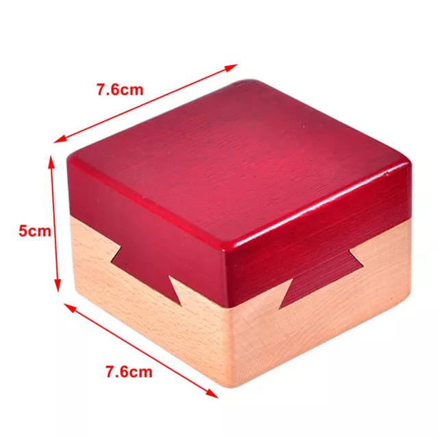 Belle Boîte Secrète Impossible Mini Casse-Tête 3D Jouet Tiroir Magique En Bois 3