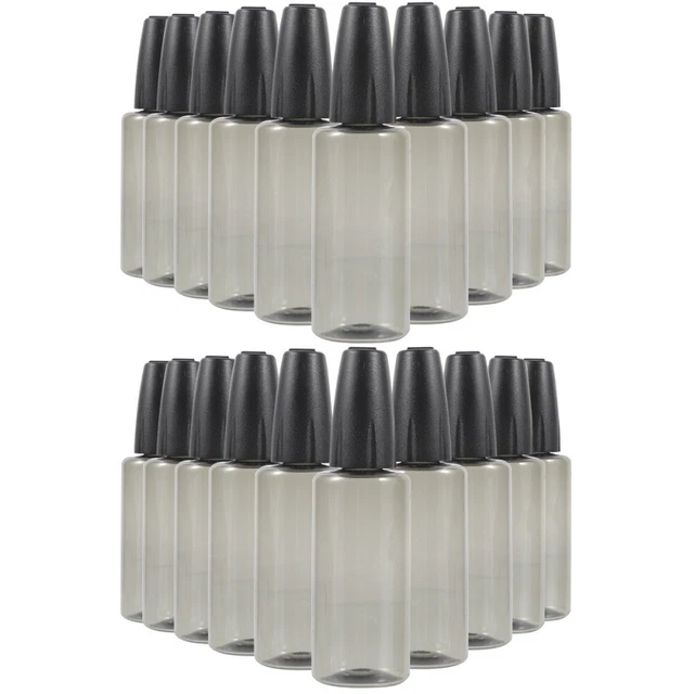 20 PCS GLUE Applicateurs Bouteilles à aiguille Bouteilles d'application de