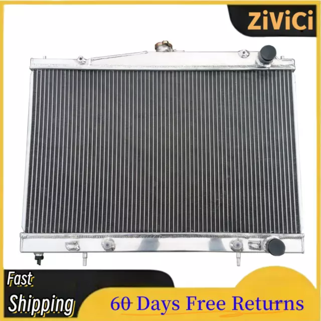 1993-2001 3Row Aluminium Radiator For NISSAN SKYLINE R33/R34 2.0/2.5L 6cyl AT/MT