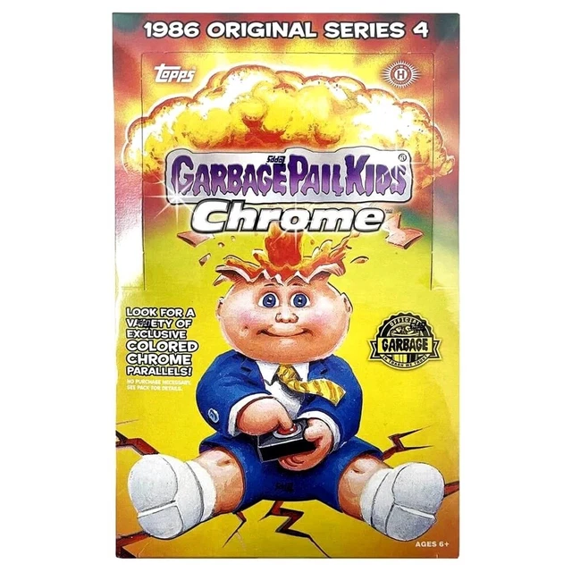 2021 Topps Garbage Pail Kids Chrome Factory Sealed Hobby Box Series 4