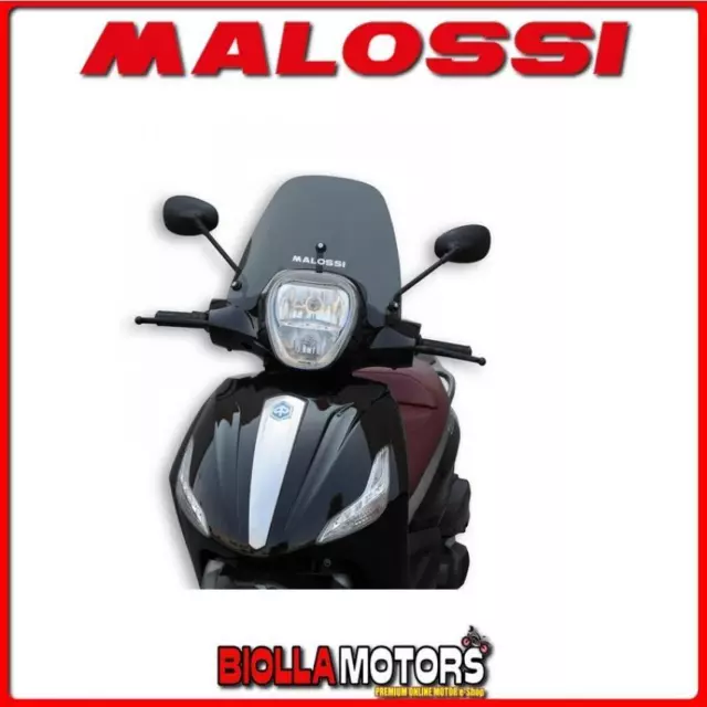 4516055 Cupolino Parabrezza Malossi Fume Scuro Piaggio Beverly 300 Ie 4T Lc Euro