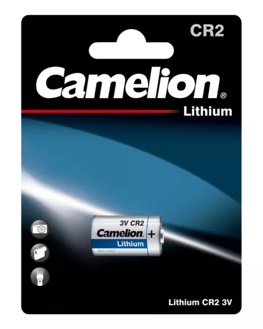 Camelion CR2 Photo Spezial Batterie Foto Kamera Lithium Battery DL CR2 2030