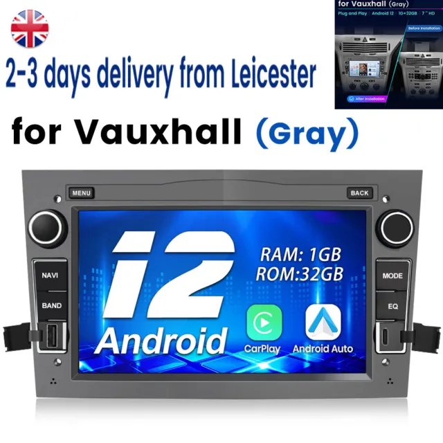 Für Vauxhall Corsa C/D Antara Astra H Android 11 Autoradio Radio GPS SAT NAV BT