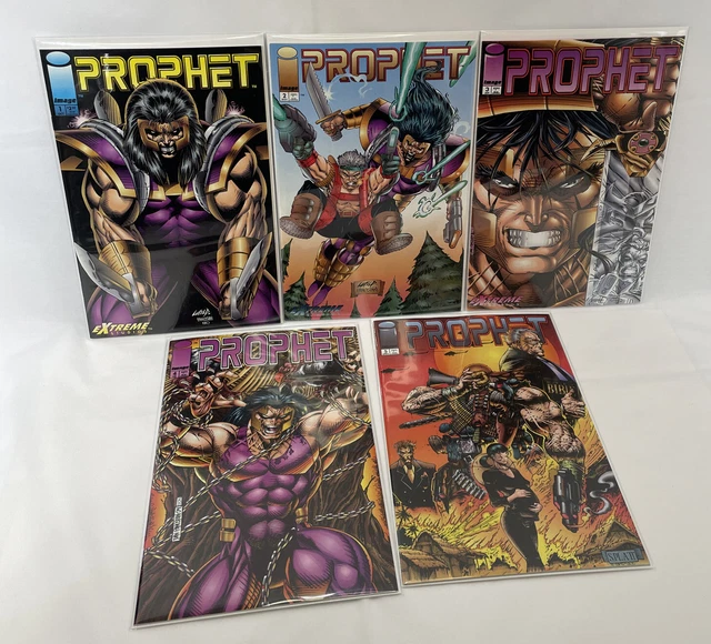 Prophet Volume# 1, 2, 3, 4,5 Lot Of 5 Image Comics 1993 & 94  All First Printing 2