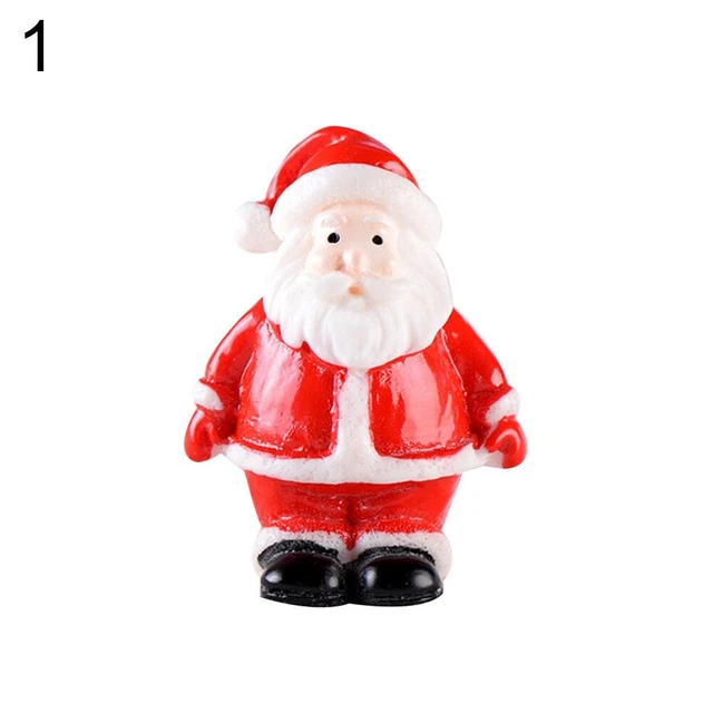 Harz Mini Weihnachten Weihnachtsmann Baum Schneemann Figur zum Selbermachen Fee Gartendekor 69