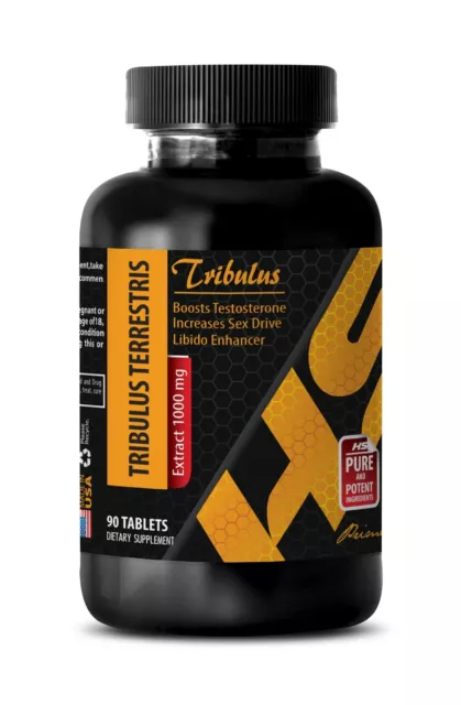 Male fertility - TRIBULUS TERRESTRIS 90 Tablets - Testosterone booster 1 Bottle