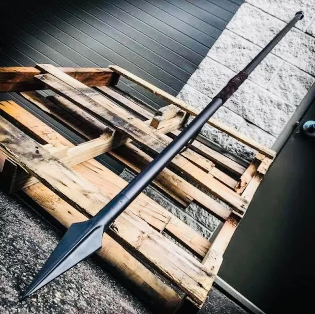 Medieval 300 Spartan Spear Hand Forged Spear Ottoman Style Viking Metal Forged