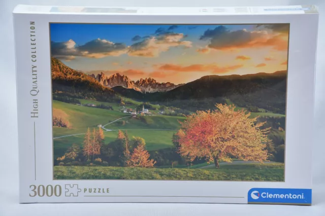 Clementoni 33545 Die Alpen 3000 Teile Puzzle High Quality Collection Neu & OVP