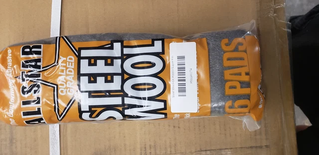 P&S Detailing Products SW274 Steel Wool Sleeve Grade #0000 - Super Fine